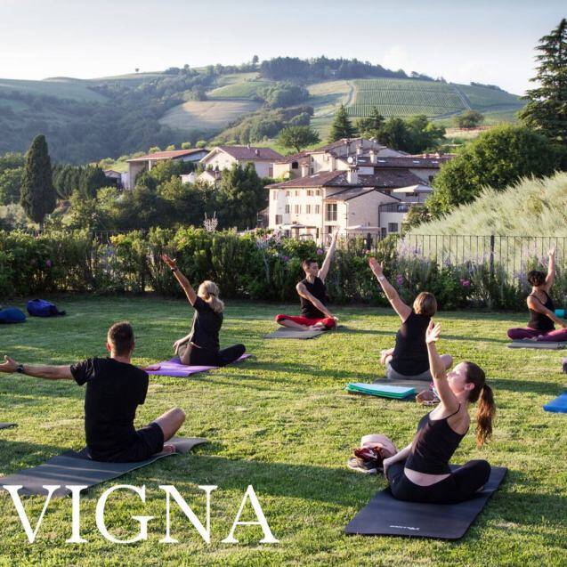 Pilates in collina